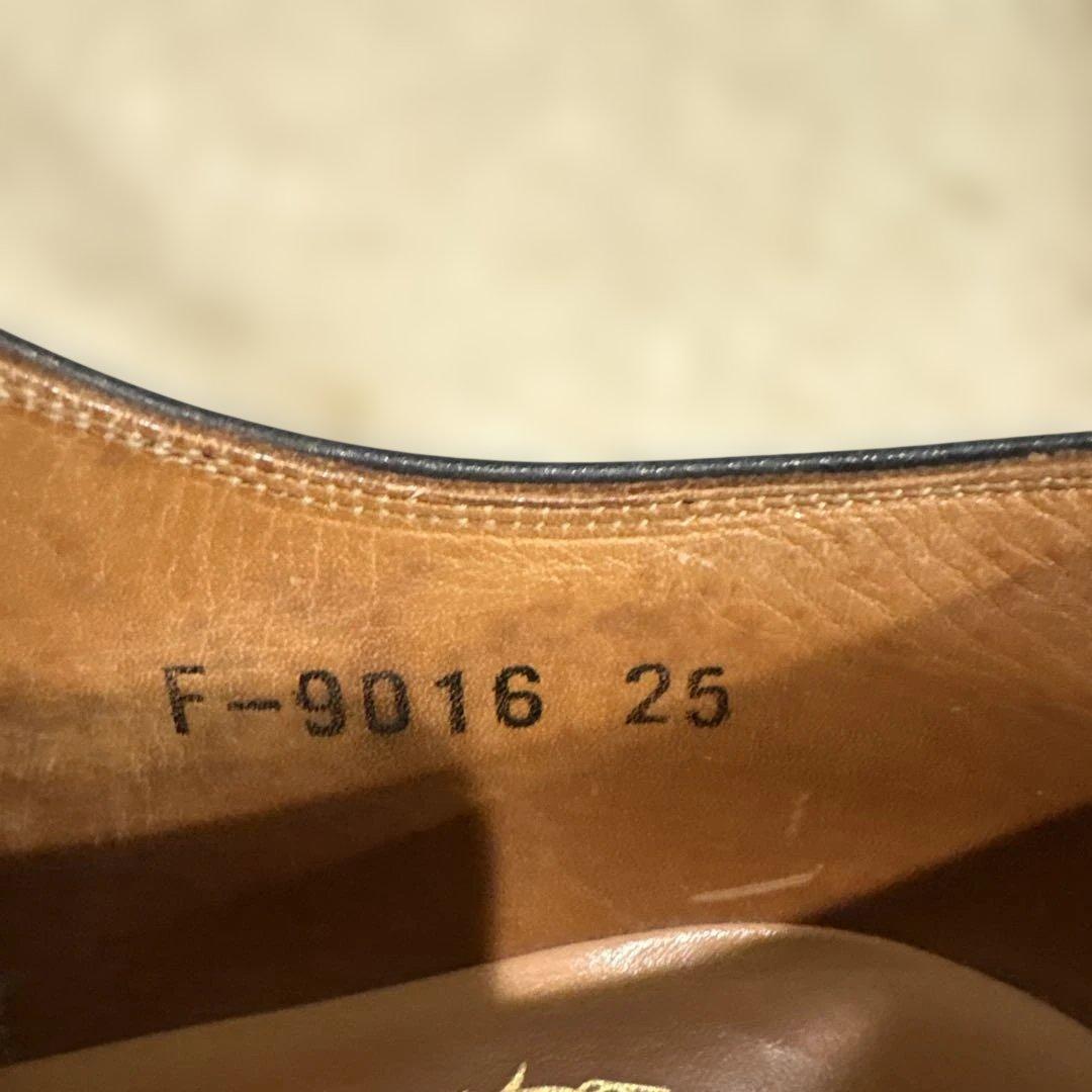 Scotch Grain ブラックドレスシューズ 25㎝ - メルカリ