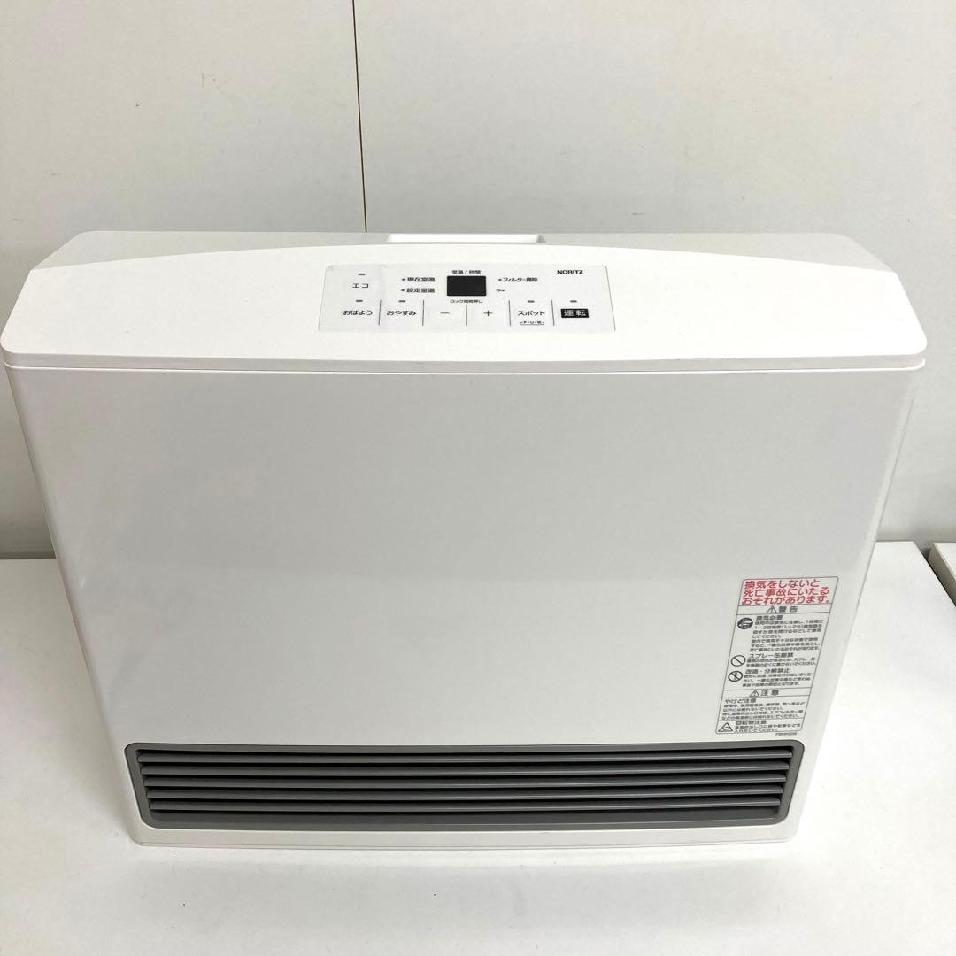 A590-43 NORITZ ガスファンヒーター　GFH-5803S-W5 NORITZ GFH-5803S-W5-LP スノーホワイト [ガスファンヒーター プロパン