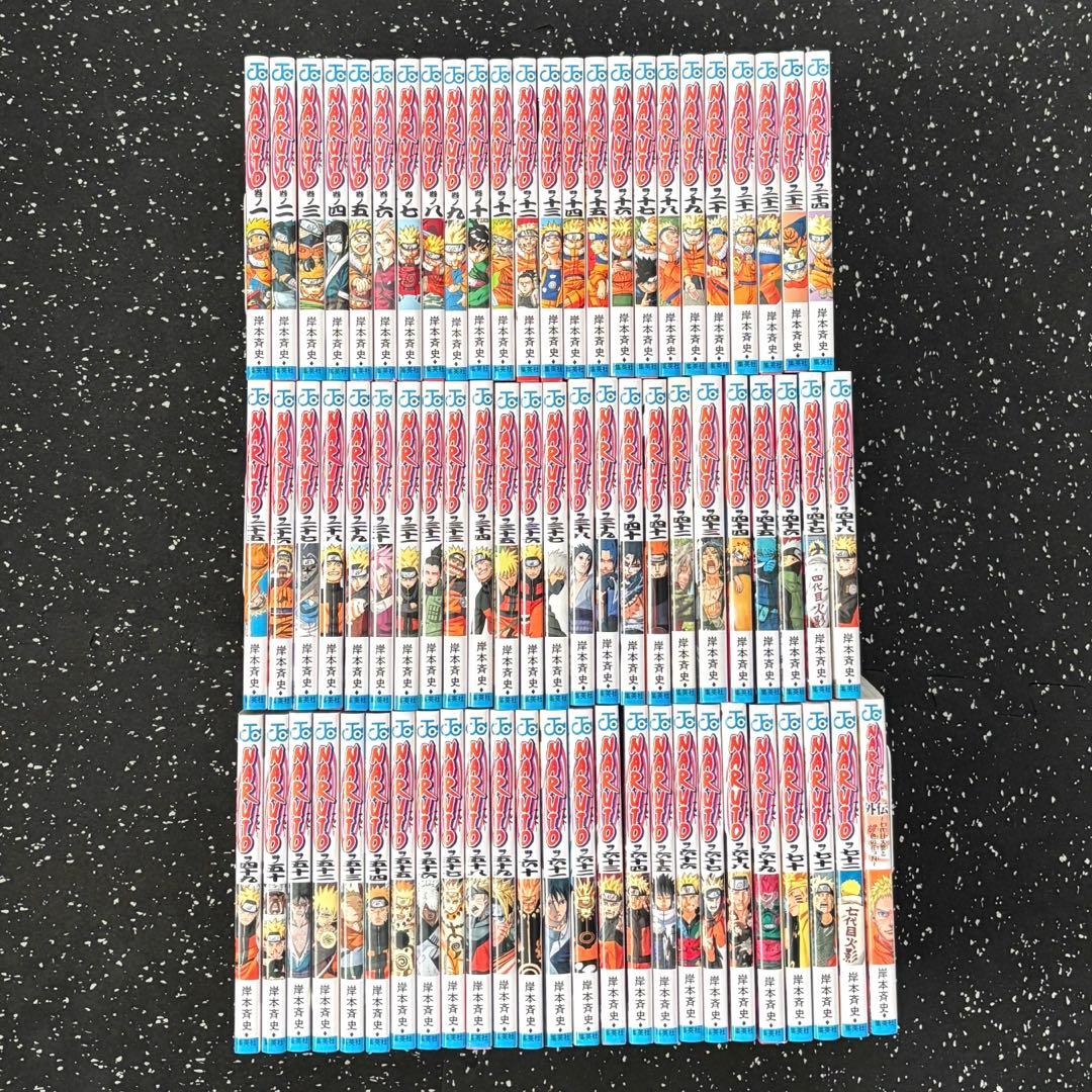 naruto ナルト　全巻　+外伝付き 3月中旬より発送予定 / 新品 NARUTO−ナルト−外伝 〜七代目火影と緋色