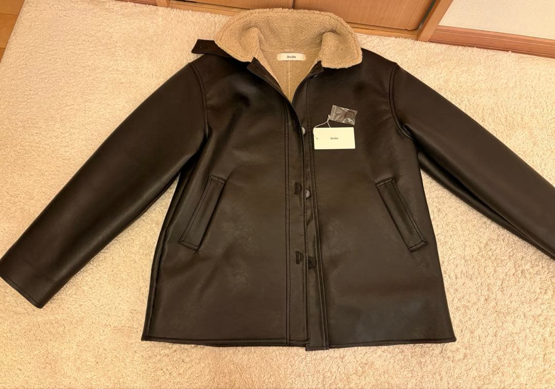 anuke アンヌーク】Boa Flight Jacket☆美品☆38☆完売品 - メルカリ