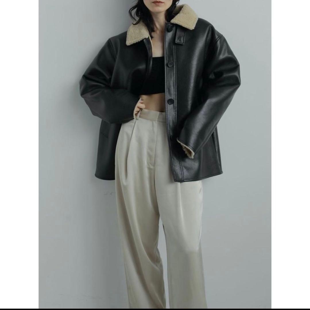 anuke アンヌーク】Boa Flight Jacket☆美品☆38☆完売品 - メルカリ