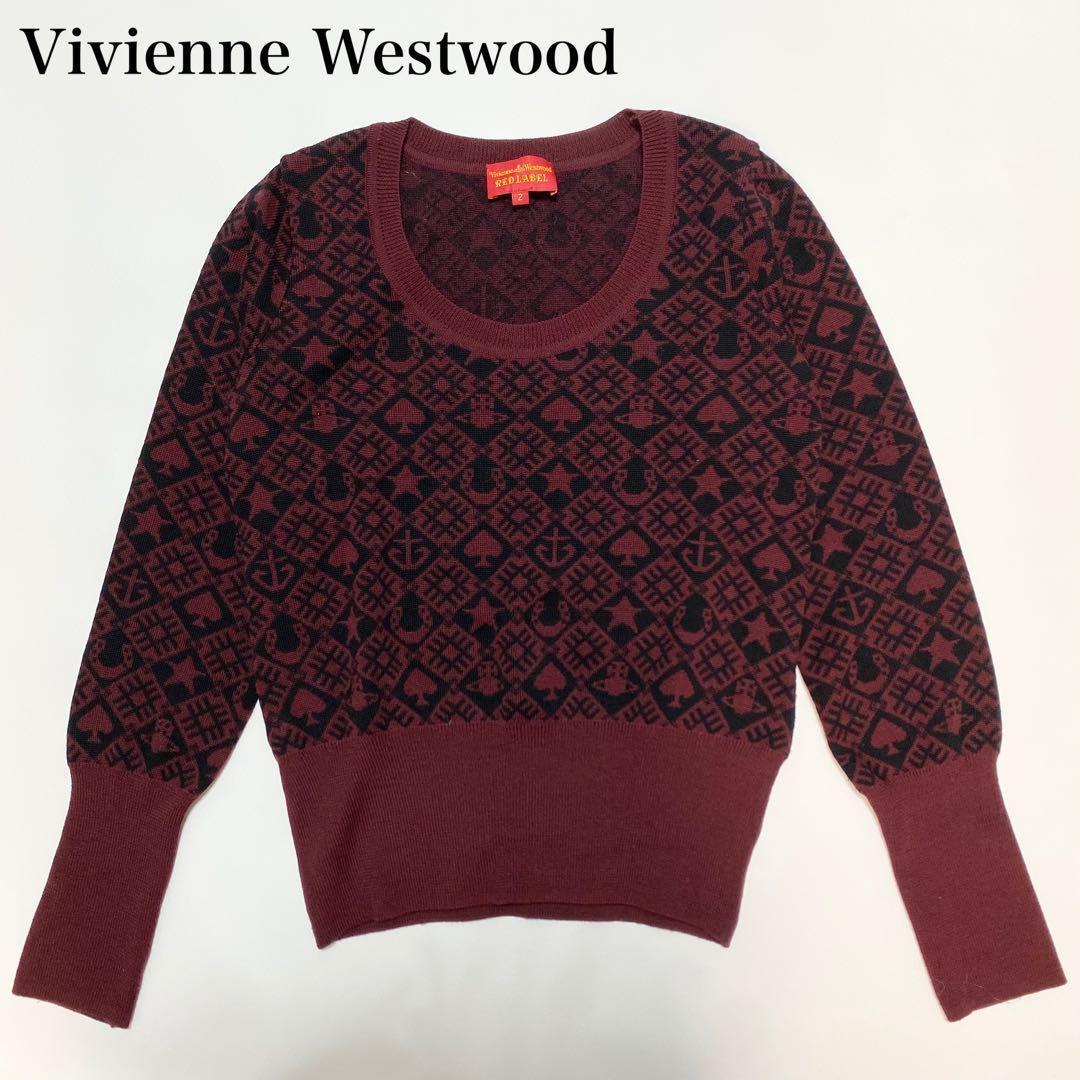 ヴィヴィアンウエストウッド　ニット　オーブ　ダイヤモンド　スペード　星　いかり ヴィヴィアンウエストウッド ニット オーブ ダイヤモンド スペード 星