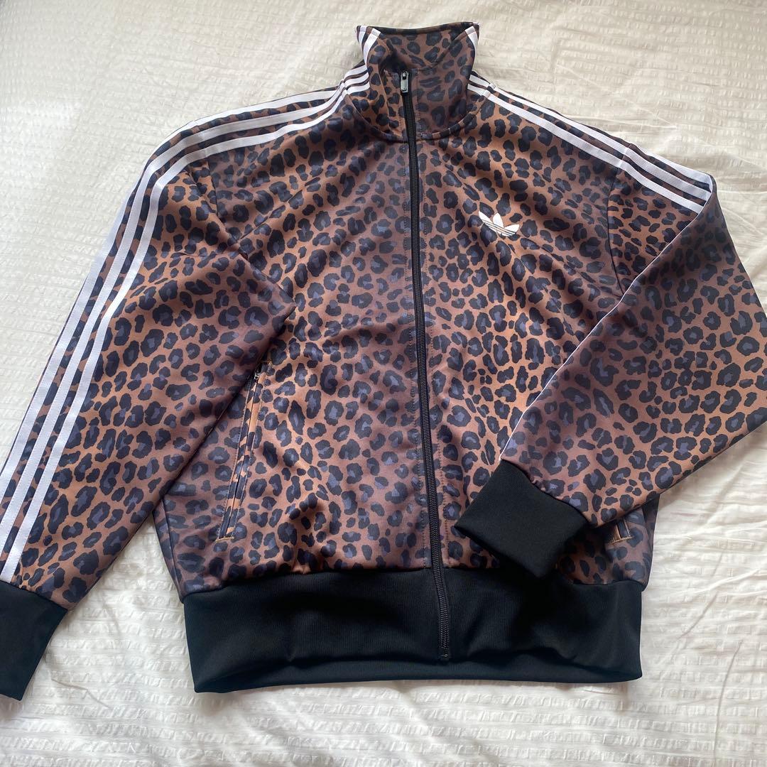 アディダス トラックジャケット ABC-MART限定 L レオパード 豹柄