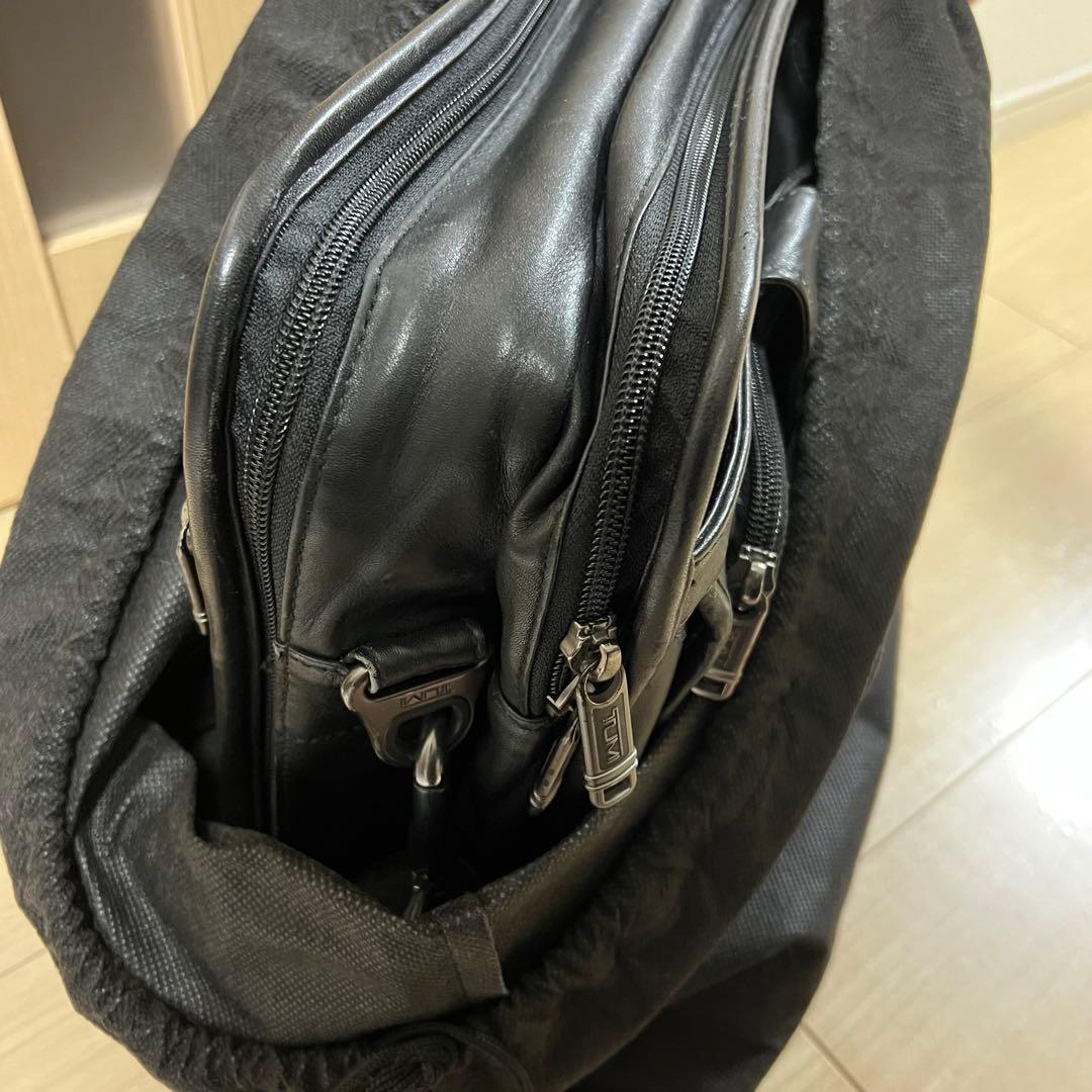 TUMI トゥミ ビジネスバッグ ナパレザー ブラック 2way 96130D4 - メルカリ
