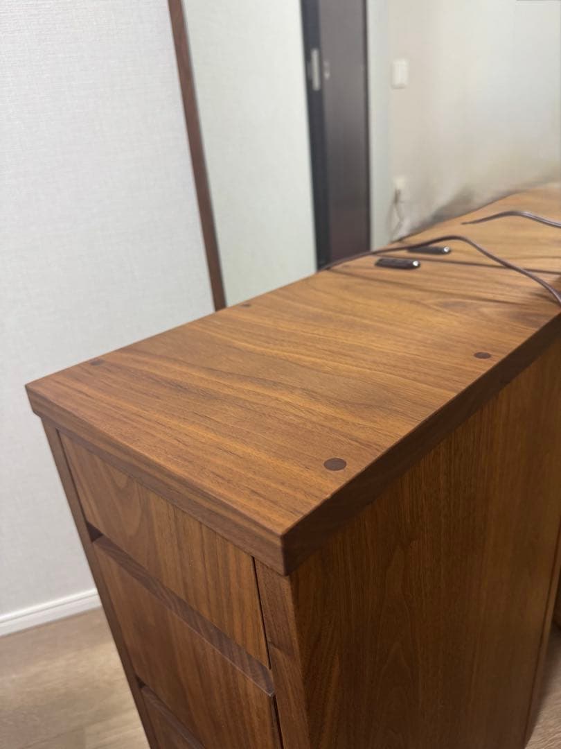 マスターウォール トゥルム ドレッサー ウォールナット 正規販売店購入