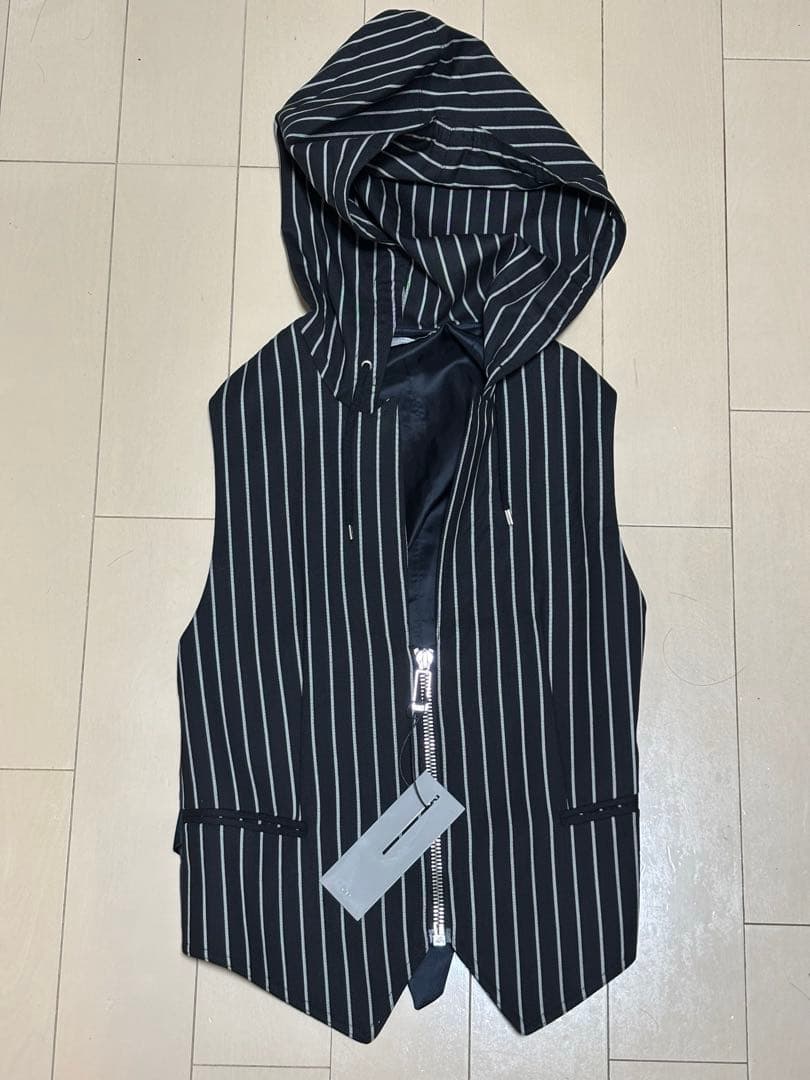 dior homme 09aw hoodie vest