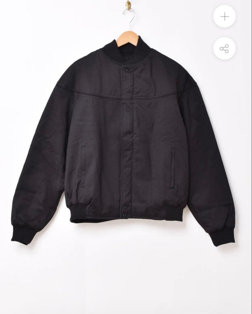 新品未使用 ダービージャケット ブラック×ゴールド L カップショルダー