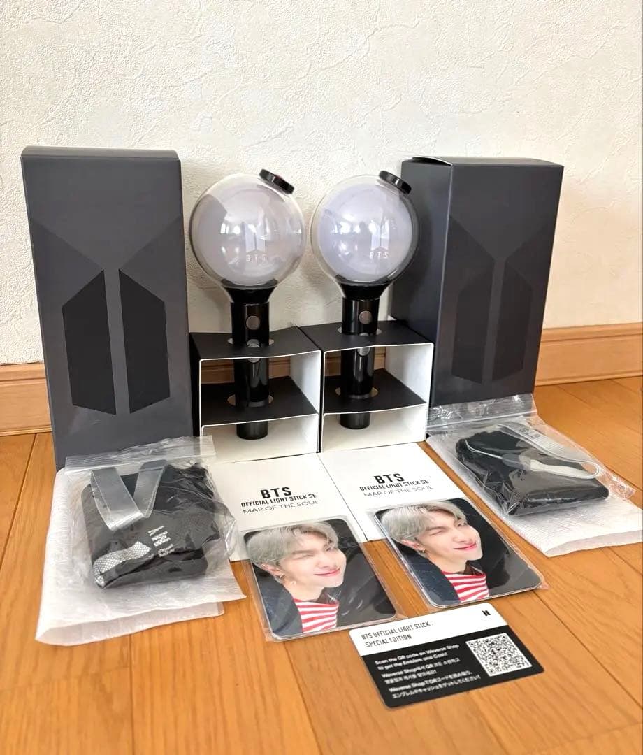 BTS ✨ペンライト アミボム2本セット ver.4(SE) - メルカリ