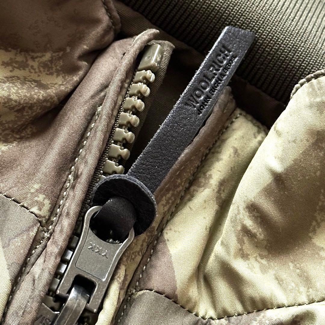 WOOLRICH リバーシブル カモフラージュ ブルゾン スウィングトップ L