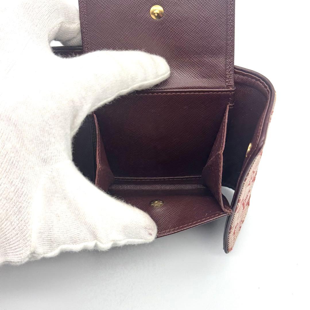 ルイヴィトン モノグラムミニ ポルトビエカルト クレディ チェリー 三