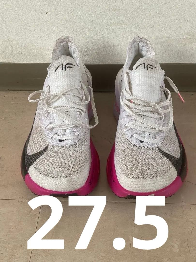 Nike アルファフライ3 27.5 ホワイト/ピンク Nike Air Zoom Alphafly 3 White/Pink Womens US 8 Marathon Road