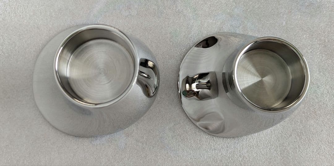 ジョージジェンセン キャンドルホルダー2個セット 50mm 70mm コブラ