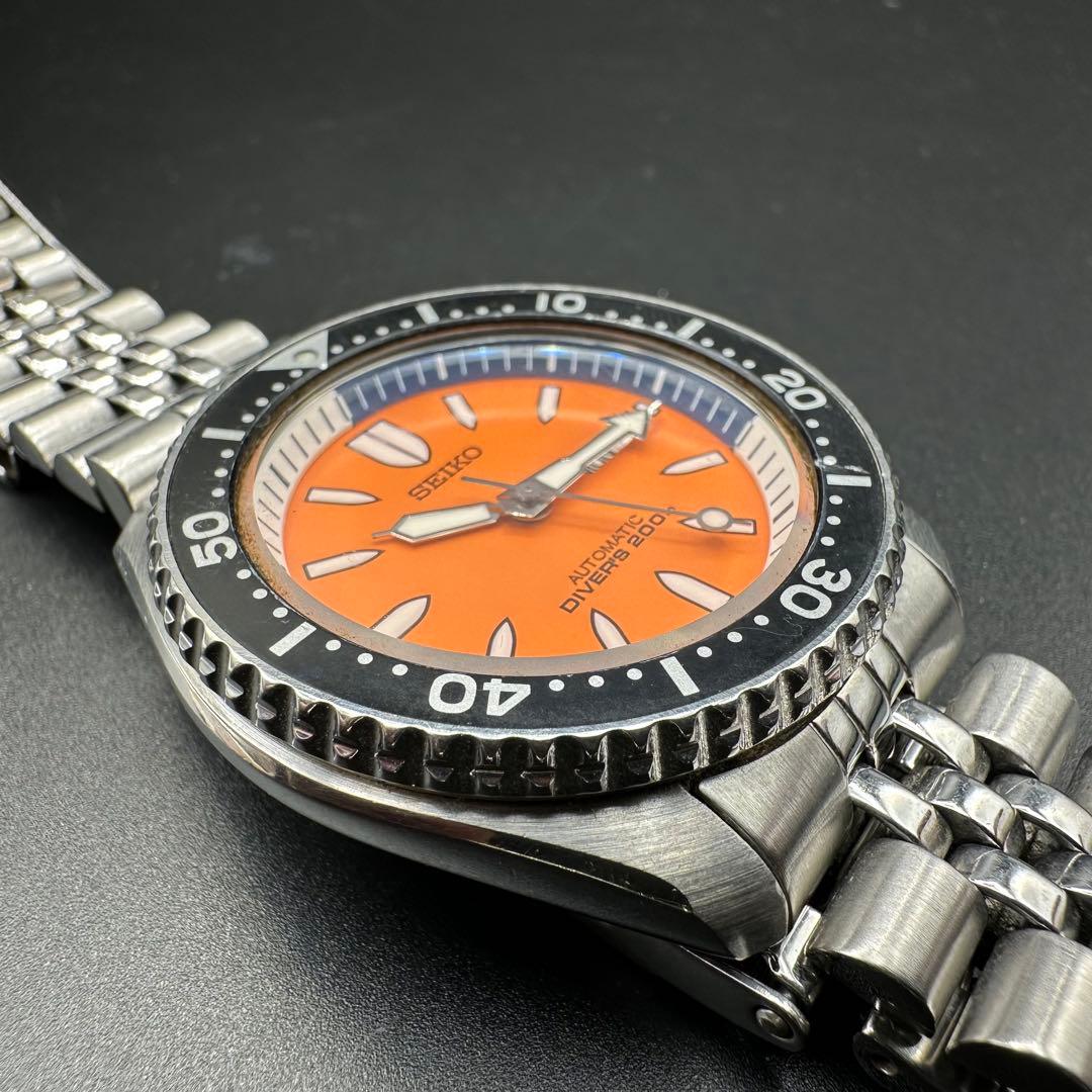 Seiko 7S26-02K0 SKXA55 オレンジバレット ダイバー - メルカリ