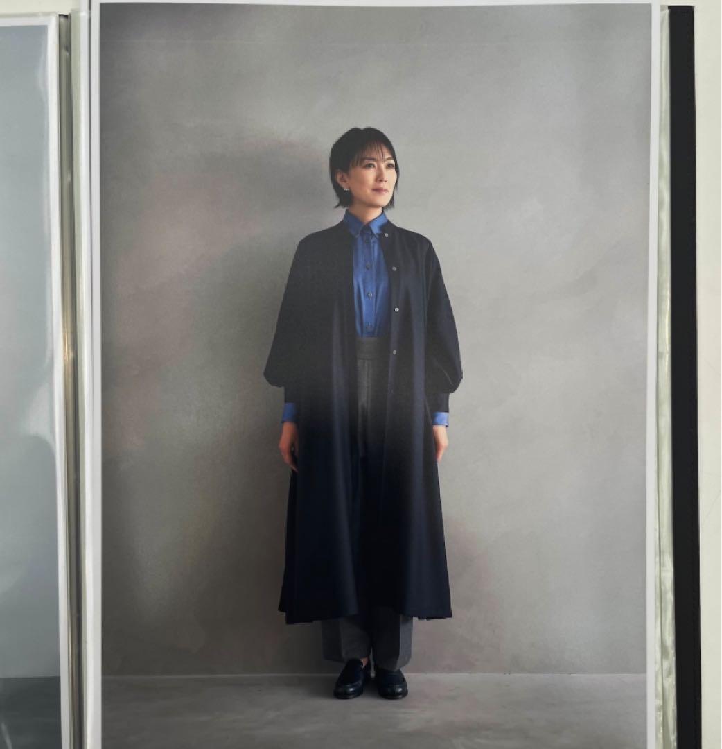 SINME シンメ 【美品】スモックドレス ウールワンピース 板谷由夏