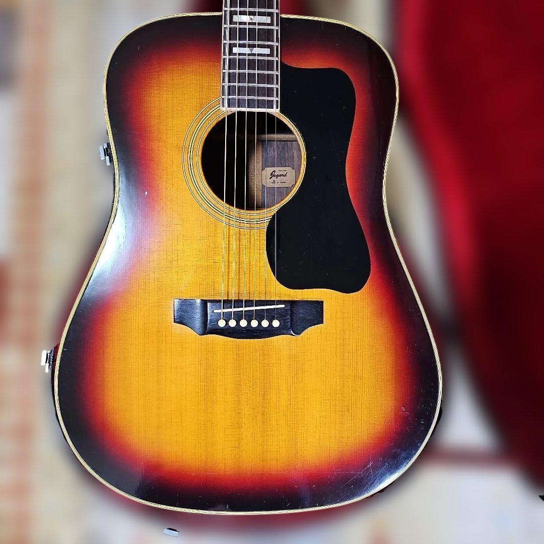 寺田楽器Jagard.JD-55ギルドモデル ハードケース付き。 - メルカリ