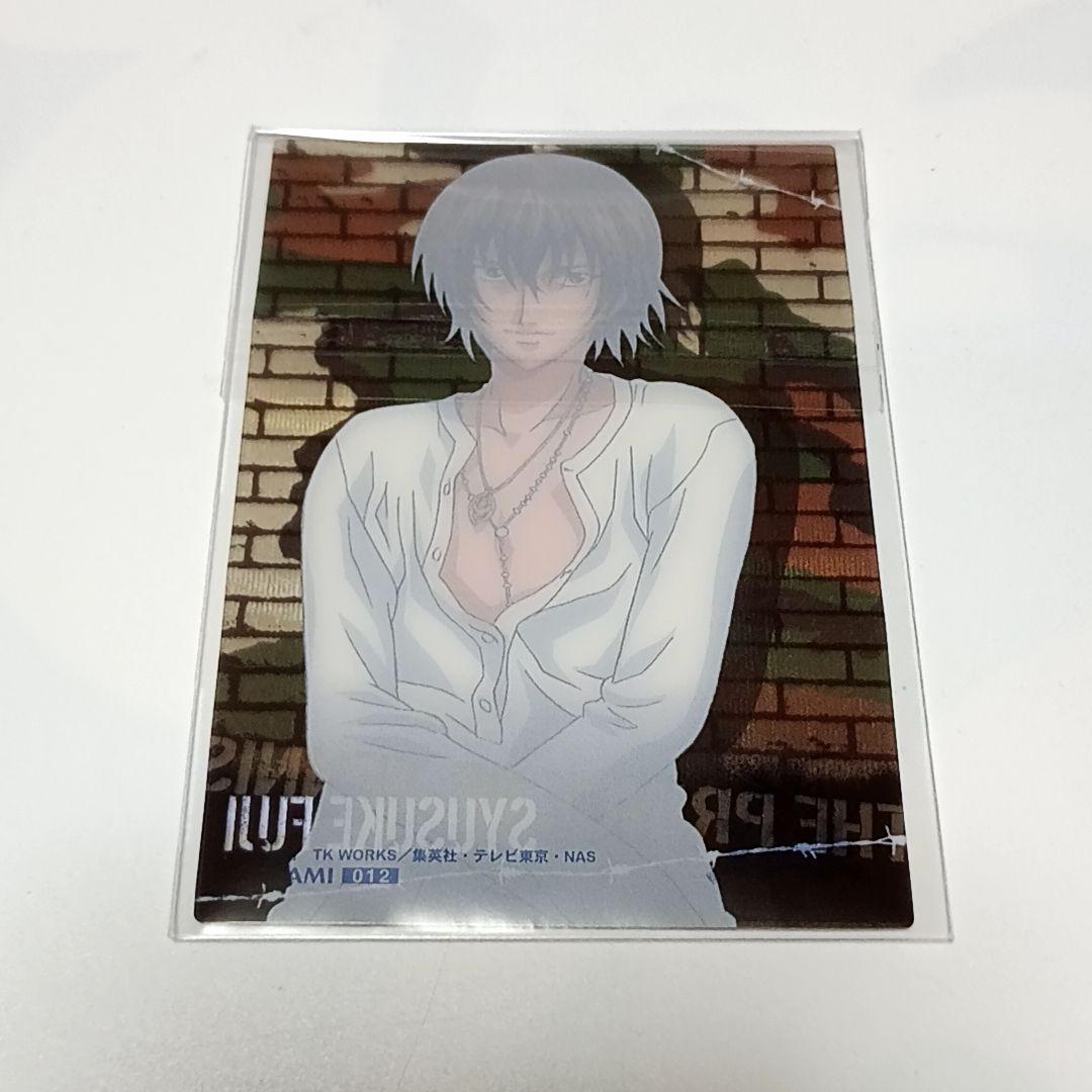 ⑧テニスの王子様 シャイニングクリアカード 不二周助 レアカード 私服