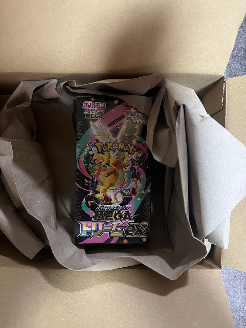 メガドリームex BOX シュリンク付き ポケモンカードゲーム メガドリームex BOX ハイクラスパック MEGA