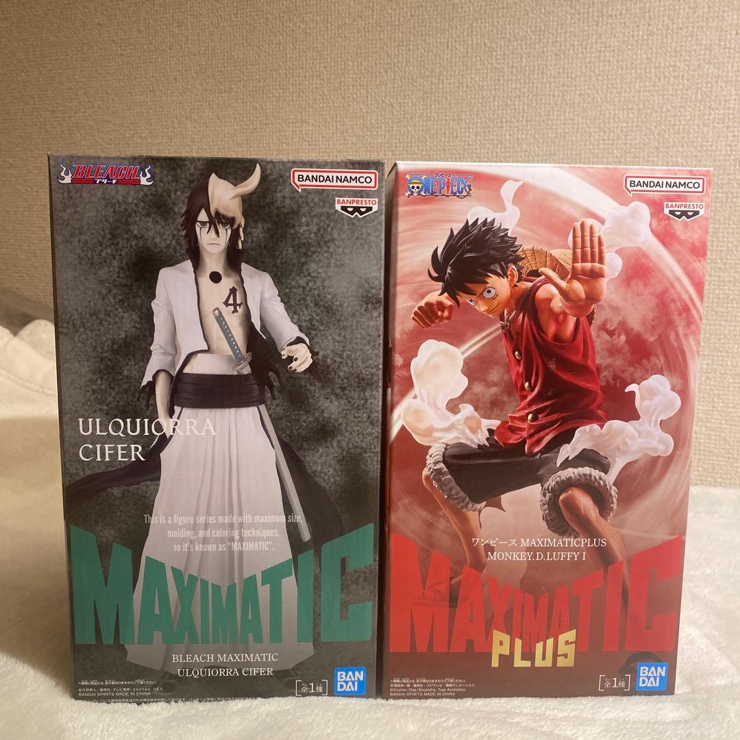MAXIMATIC ワンピース ルフィ ブリーチ ウルキオラ 2体セット - メルカリ