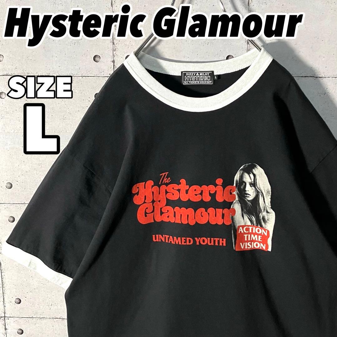 即完売】ヒステリックグラマー☆ヒスガールフォトグラフリンガーT