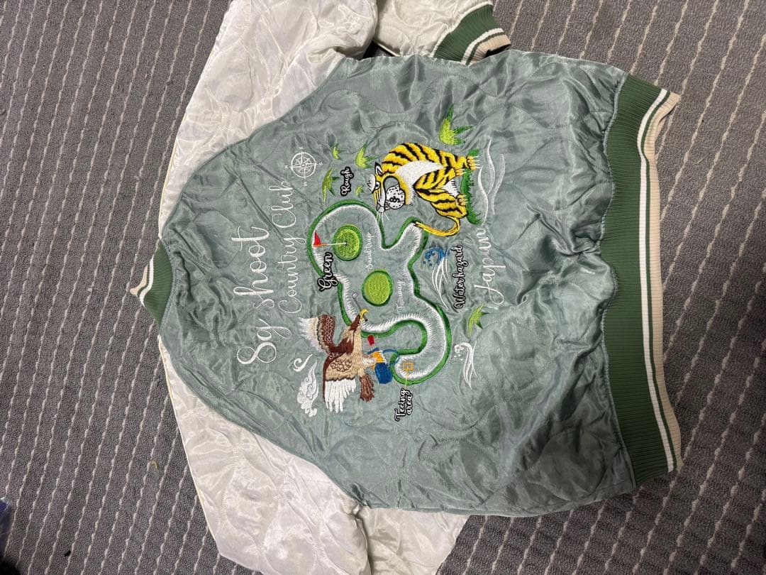 新品8gshoot エイジシュート スカジャン L 水色 窪塚洋介 完売品