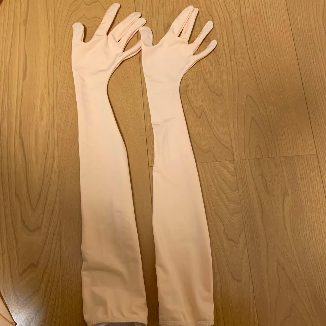 あやめ商店 肌タイツ 谷間加工、手袋付き - メルカリ