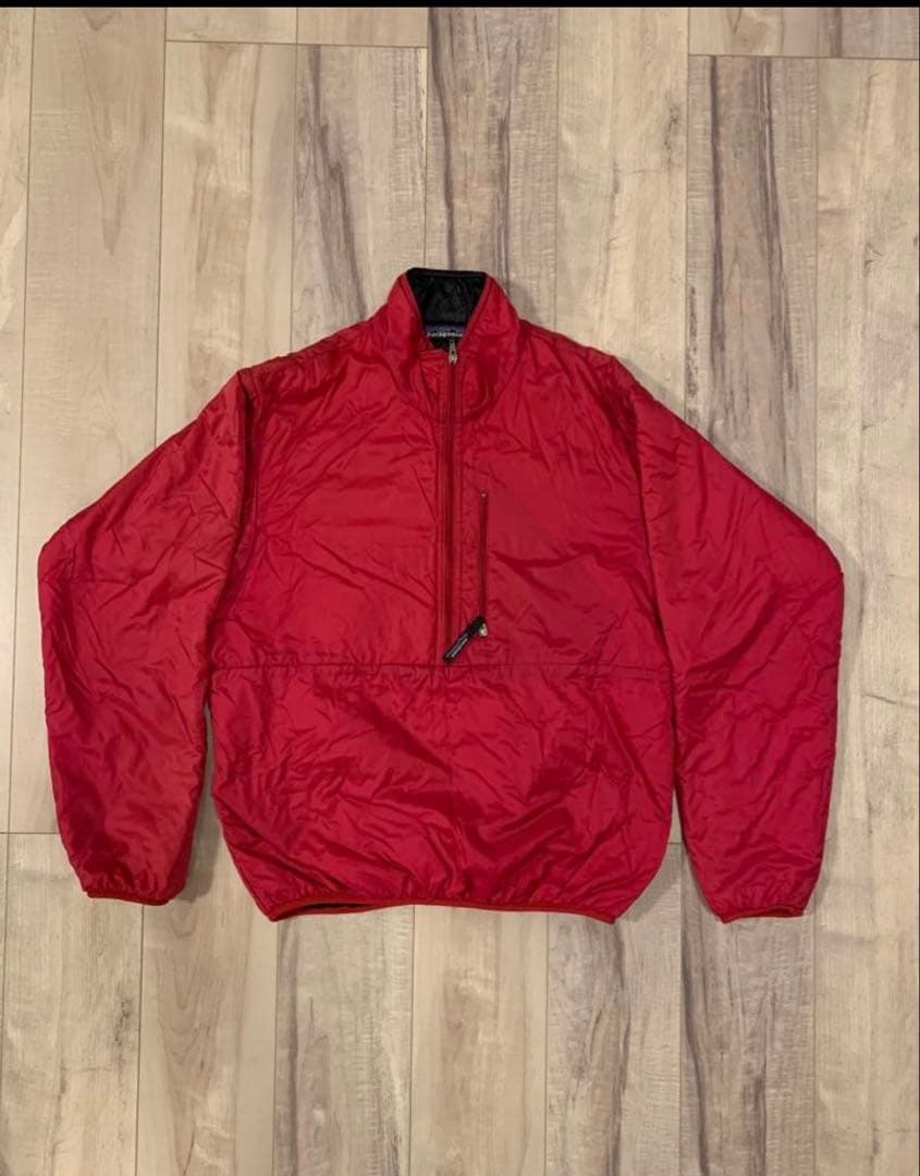 USA製 patagonia パタゴニア パフボール プルオー 古着 90s- USA製 Patagonia 「Puffball Pullover」 パフボール プル