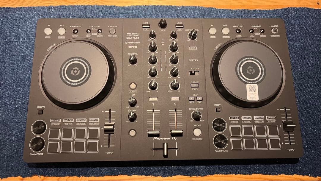 【即決歓迎】Pioneer DJ DDJ-FLX4 箱付属品完備 動作確認済 DDJ-400後継機種】 Pioneer DJ DDJ-FLX4 DJ 初心者セット [本体+