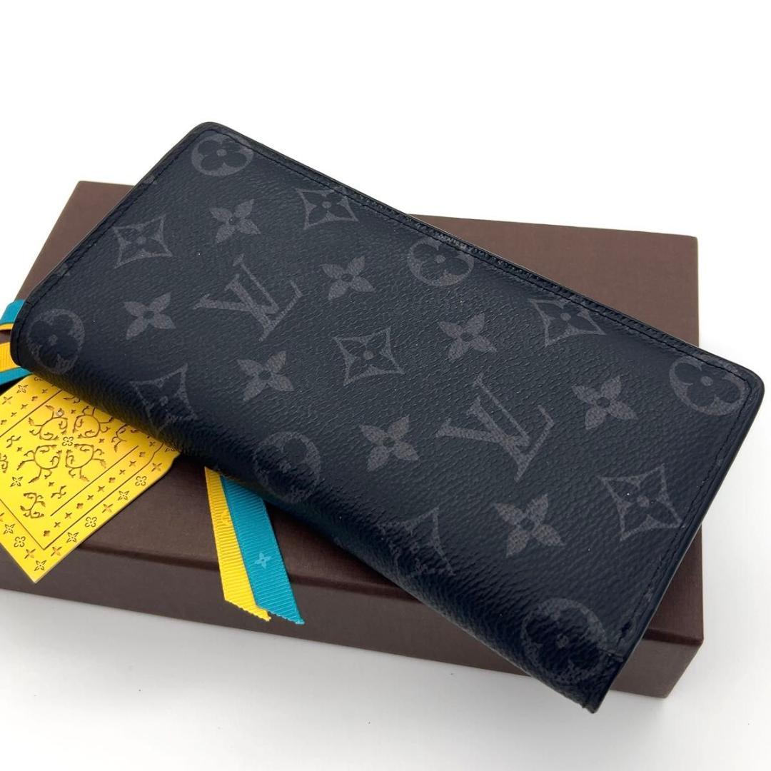 ルイヴィトン 長財布 エクリプス ポルトフォイユブラザ M61697 ヴィトン 財布 長財布 ルイヴィトン財布 モノグラム エクリプス