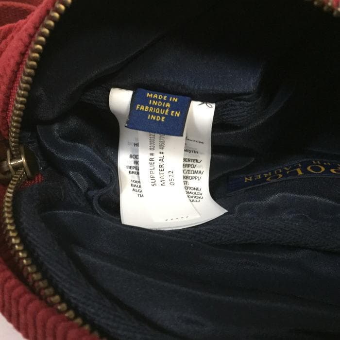 新品 タグ付き ポロラルフローレン コーデュロイ ウエストパック