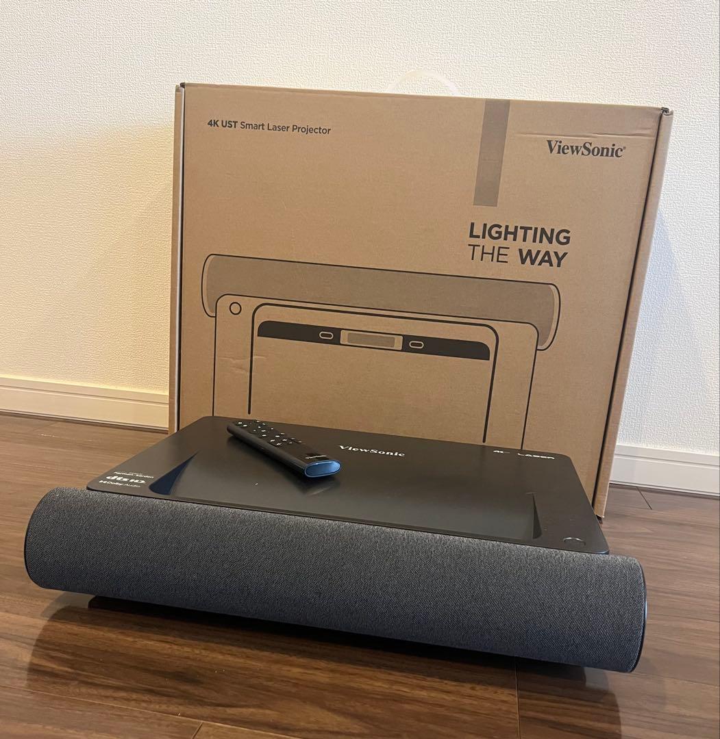 ViewSonic X2000B-4K 超短焦点プロジェクター ViewSonic X2000B-4K 4K UHD 超短焦点スマートレーザープロジェクター