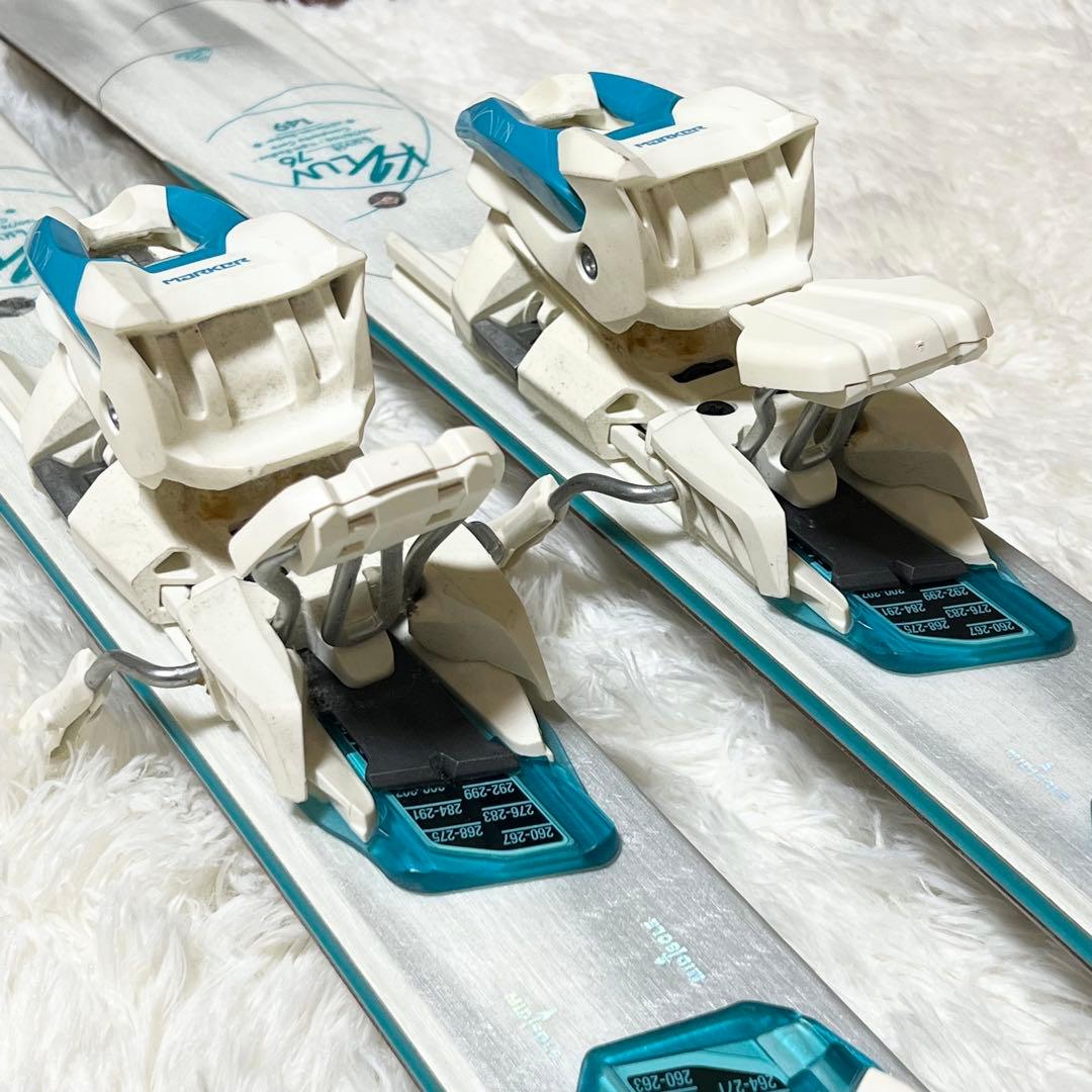 K2 Luvit 76 LUV 149cm スキー板 ビンディング MARKER