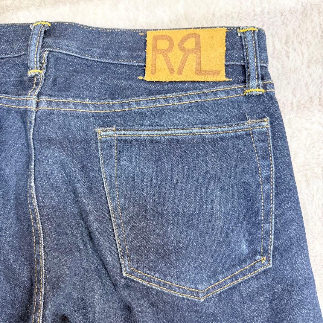 RRL w27 赤耳 濃紺 ストレートデニム レディース RRL 赤耳 濃紺