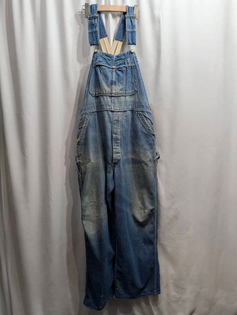 50s 60s Big Buck ビッグバッグ デニムオーバーオール XL相当 - メルカリ