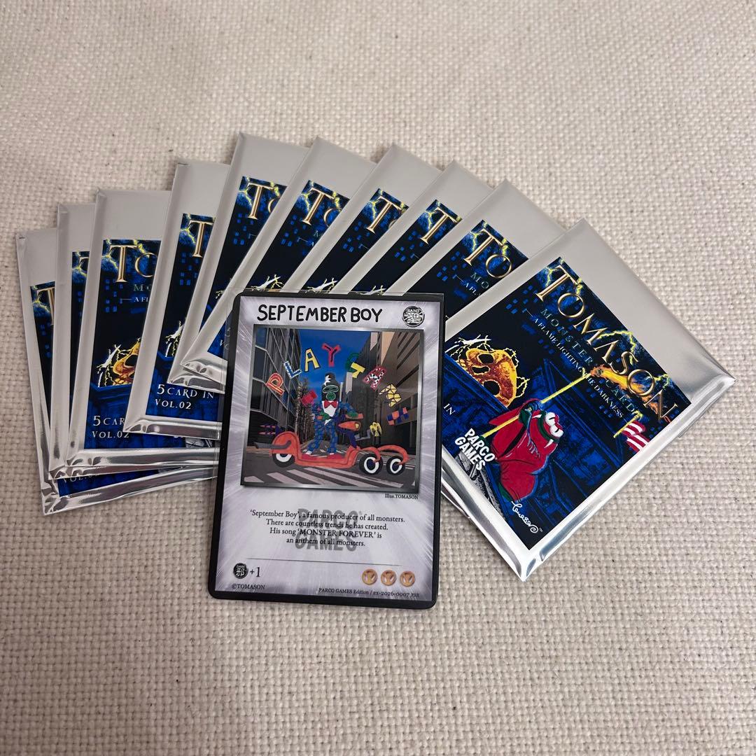 TOMASON MONSTER'S CARD Vol.2 10パック＋プロモ1枚 IMG_0039.jpg