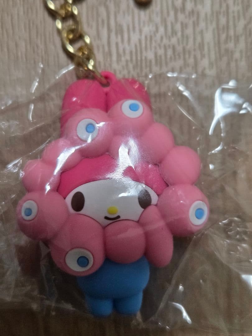 サンリオミャクミャク なりきり立体キーホルダーパステルカラー7種類