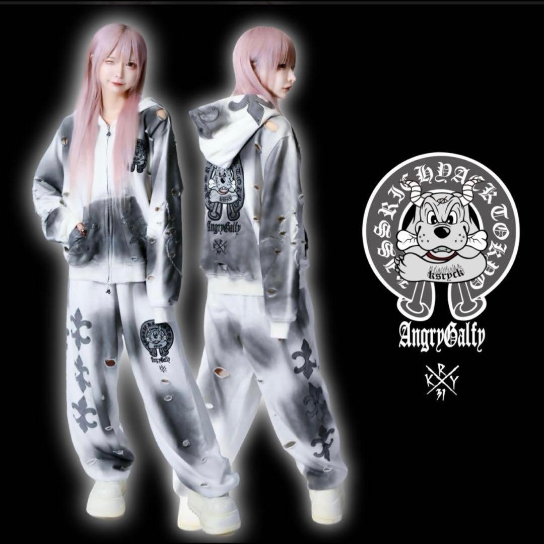 KRY ケリー ガルフィー コラボ セットアップ ホワイト - メルカリ