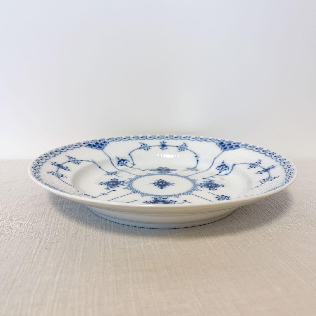 廃盤【希少】ロイヤルコペンハーゲン ブルーフルーテッド ハーフレース