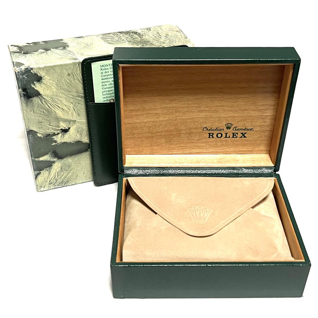 ロレックス ROLEX 時計空き箱 純正 クレーター柄 69174 ロレックス ROLEX 時計空き箱 純正 クレーター柄 69174 - メルカリ