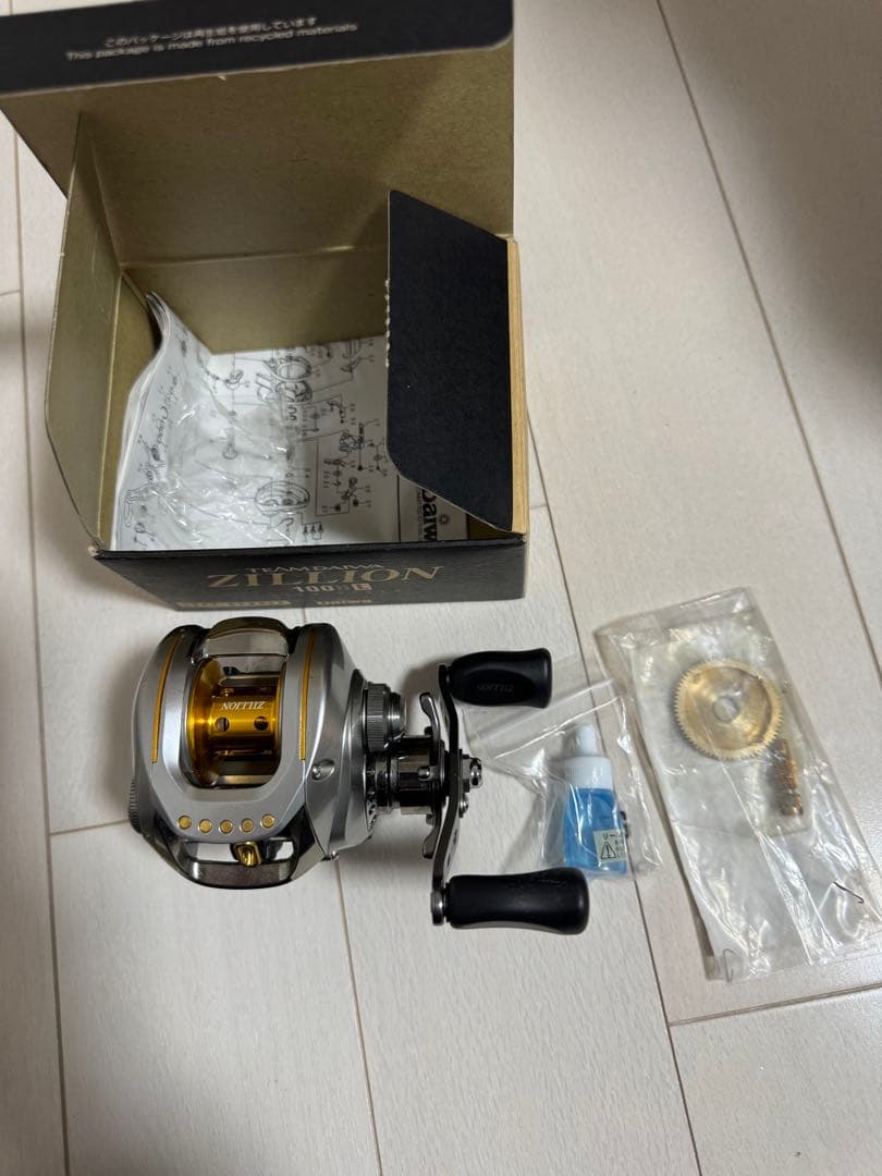 ダイワ Zillion 100HL ギヤ比4.9カスタム - メルカリ