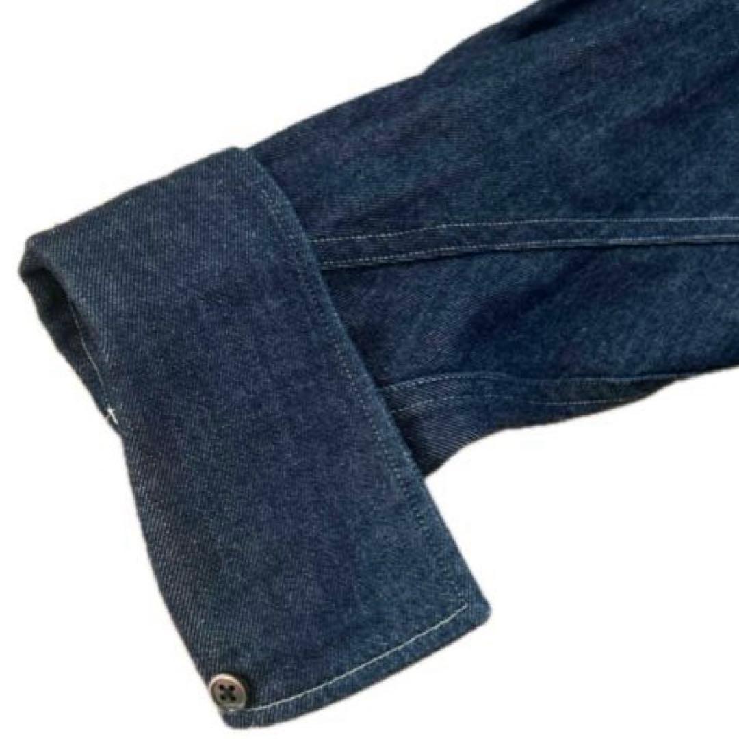 【p.p.pean】ジュンミカミ オーバーサイズ　デニムシャツ 日本製