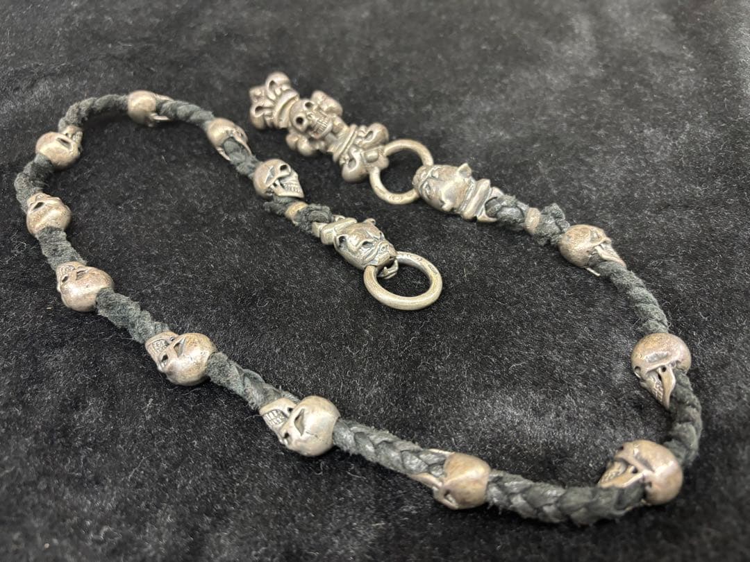 ガボールタイプ、レザー&スカルウォレットチェーン ガボラトリー,ガボール/GABORATOY】ウォレットチェーン スカル