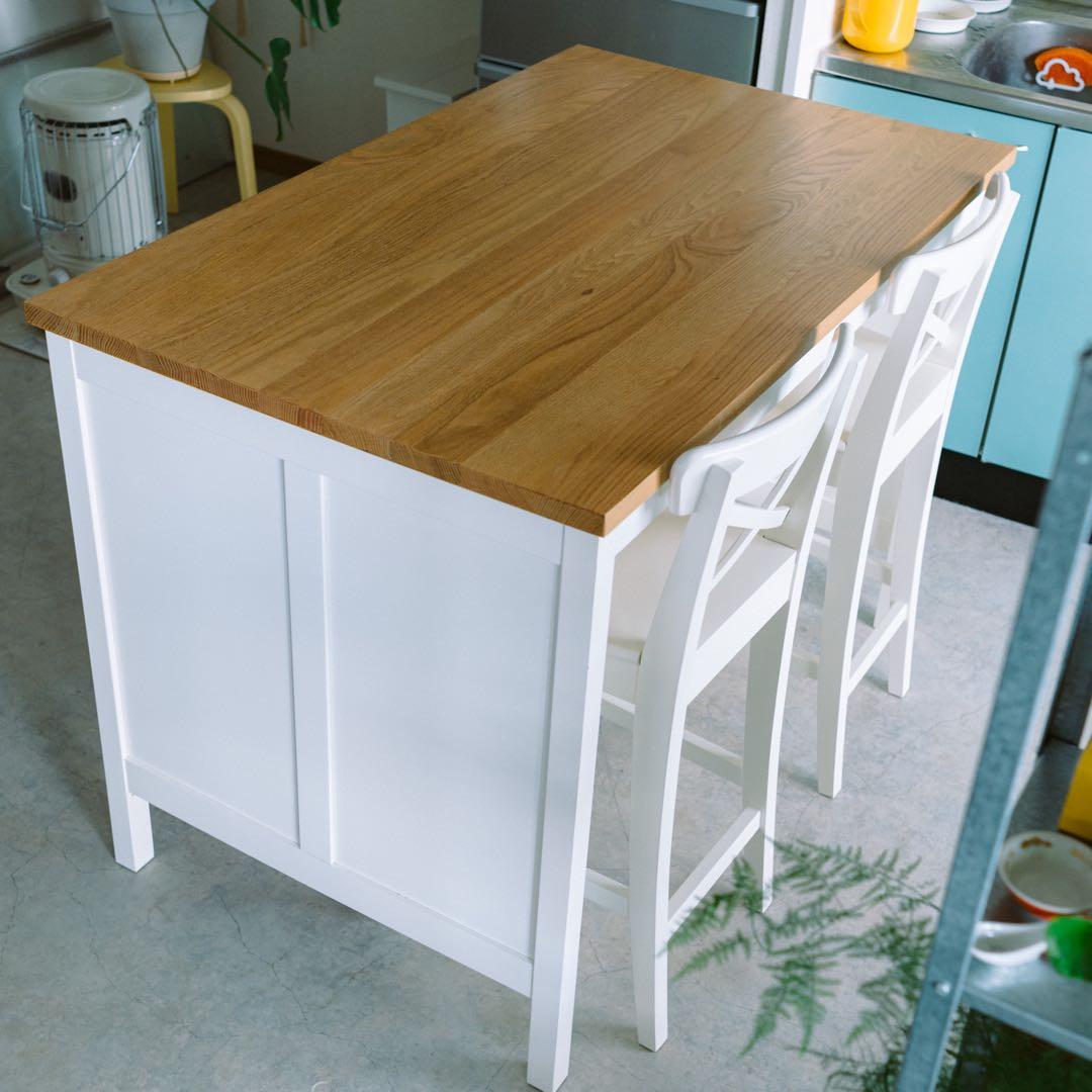 2/24までの掲載 IKEA イケア トルンヴィーケン オフホワイト（机のみ