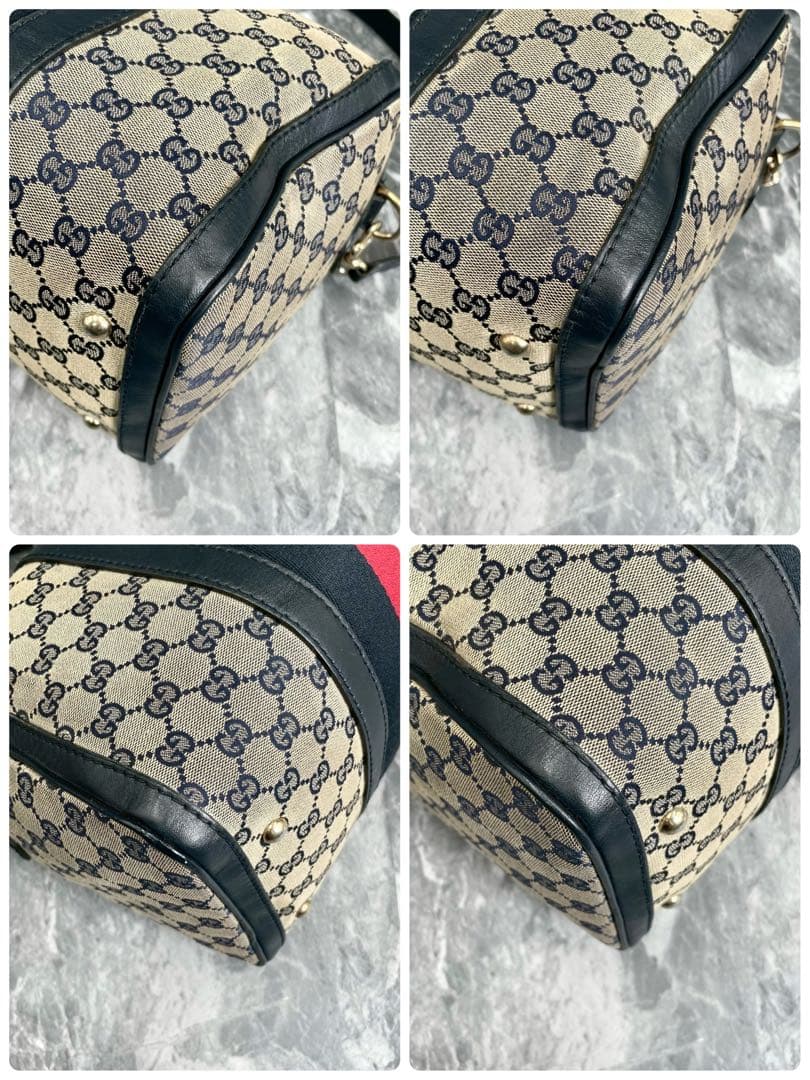 ✨️美品✨GUCCI ボストンバッグ ショルダー 2way シェリーライン ᏩᏩ