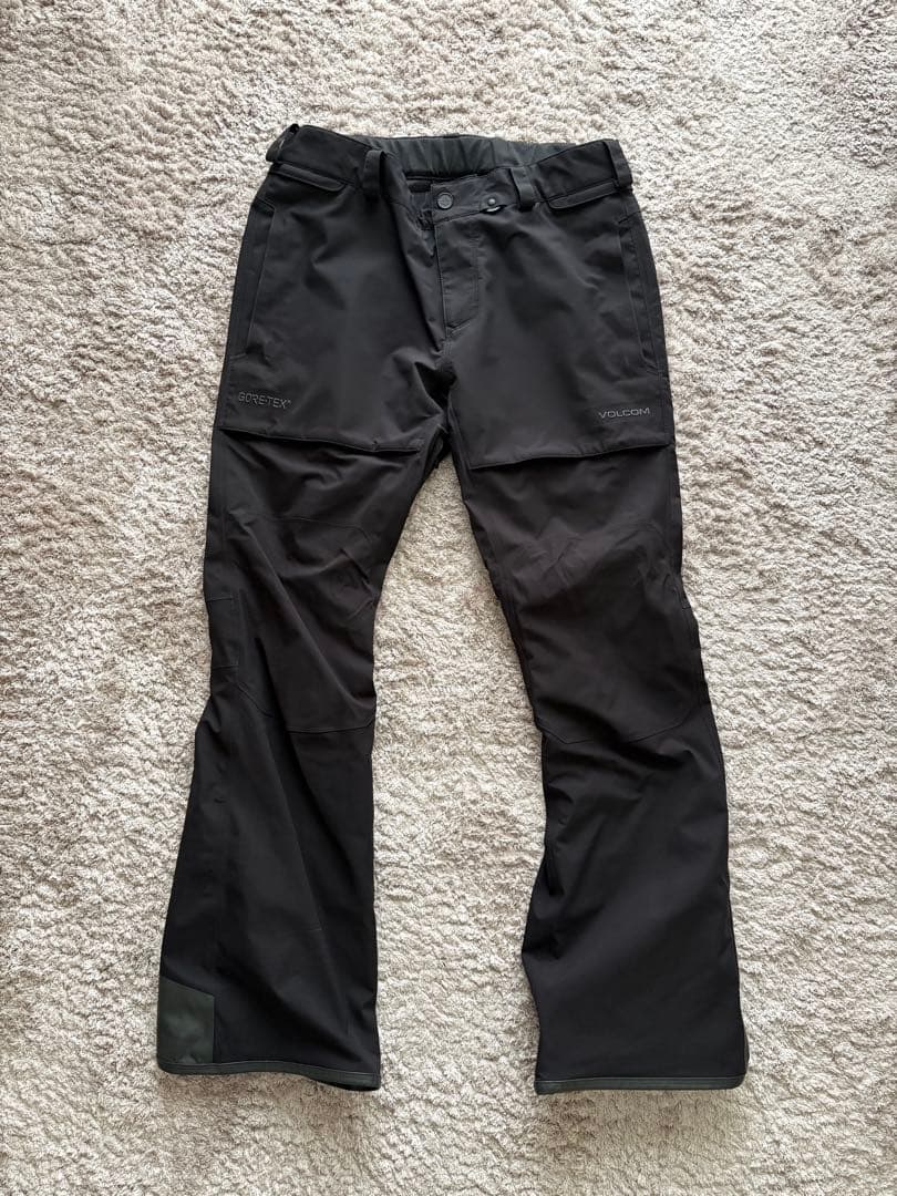 VOLCOM ストレッチ　GORE-TEX スノーボードパンツ ブラック SALE】VOLCOM メンズ L GORE-TEX PANT スノーボードパンツ