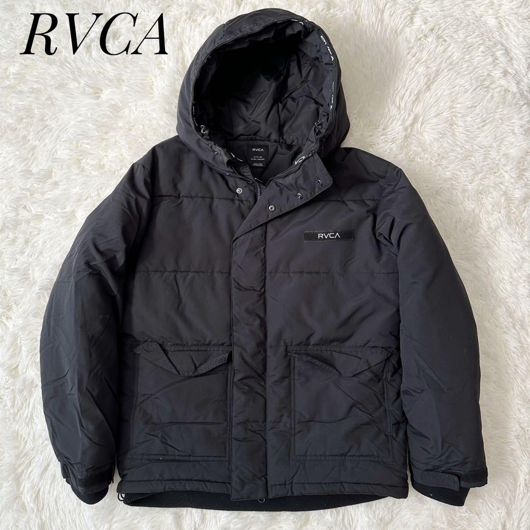 RVCA ルーカ ダウンジャケット ブラック Sサイズ② - メルカリ