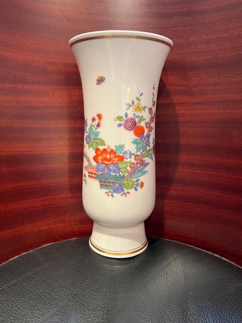 マイセン 柿右衛門シリーズ 花瓶 - メルカリ