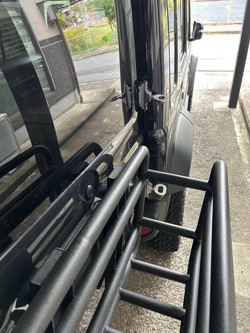 ジムニー シエラ ノマド リアラダー リングステップ マストステップ