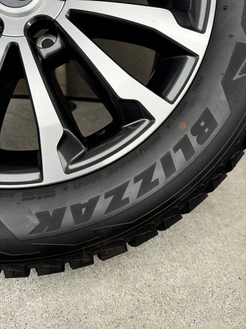 専用 超美品！150系プラド 19インチ純正ホイール+スタッドレスタイヤ