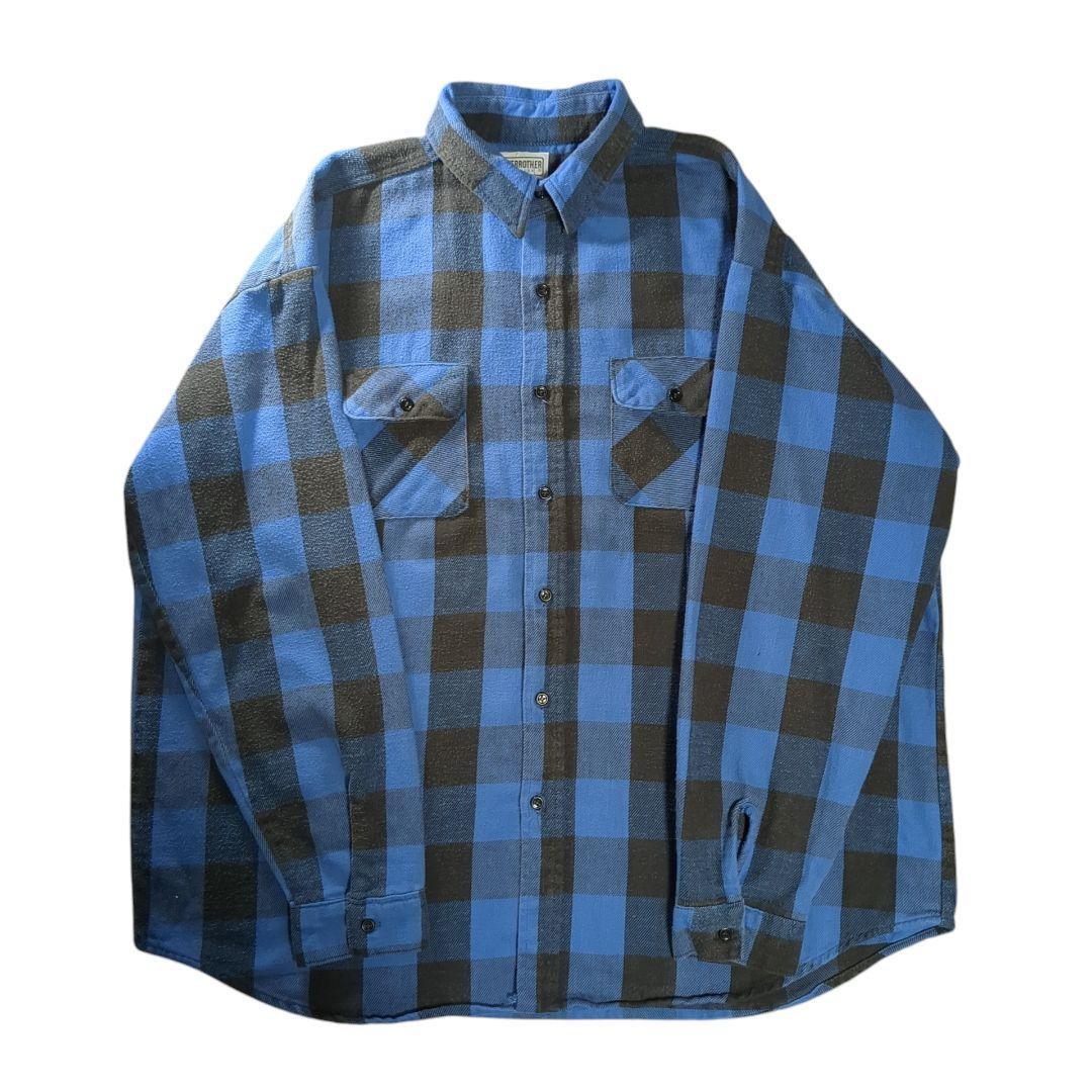 FIVE BROTHER 70~80年代 四角タグ ネルシャツ USA 3XL - メルカリ