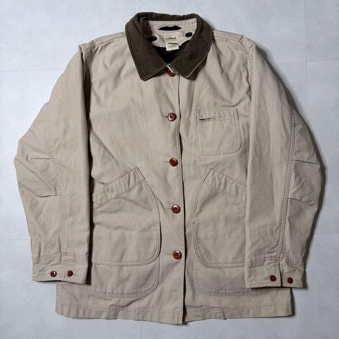【希少・超美品】90s L.L.Bean ハンティングジャケット プリマロフト